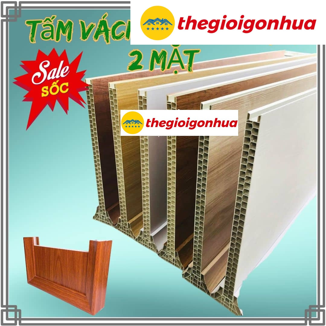 Chính Sách Giá Ưu Đãi Tấm Vách Ngăn Nhựa 2 Mặt Dành Cho Thầu Thợ